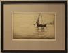 LEVON WEST Sailboat.